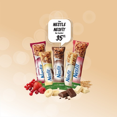 Lukoil Marketlerde Nestlé Nesfit Çeşitleri Sadece 35 TL
