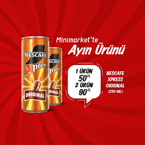 Lukoil Marketlerde Ayın Ürünü : Nescafe Xpress Original