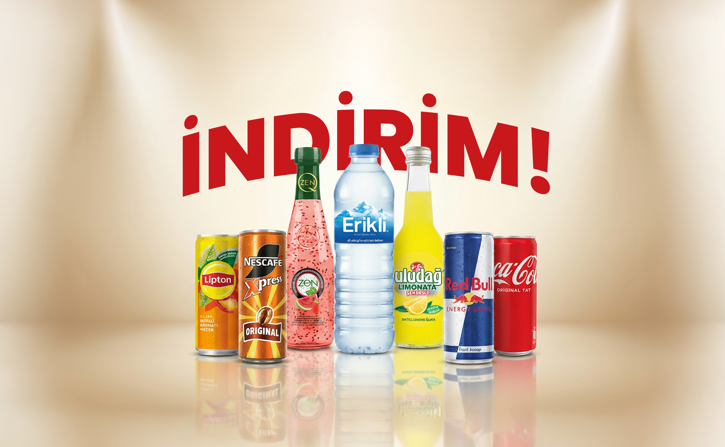 Seçili İçecek Gruplarında 2. Ürüne %50 İndirim Minimarketler'de